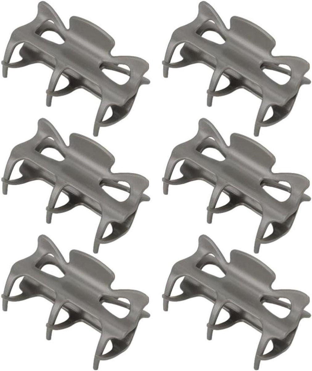 Haarroller Clips - Krulspeld Klemmen - Haar Stylen - Hittebestendig Materiaal - 9 x 3 cm - Zwart