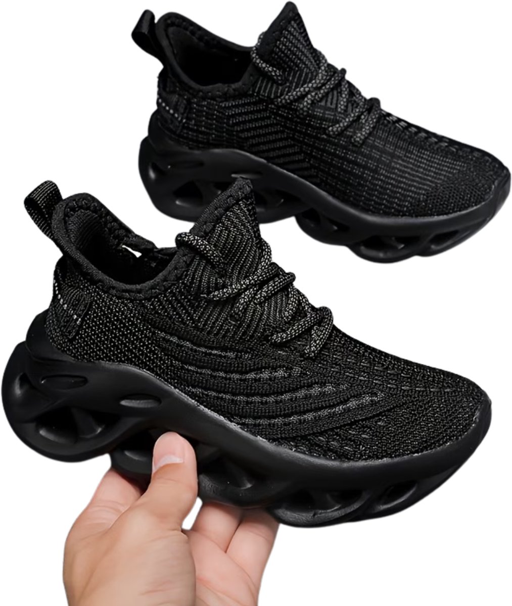 Currero Schoenen Meisjes Sneakers Comfortabel Wandelschoenen Casual Kinder Schoenen 40 Zwart