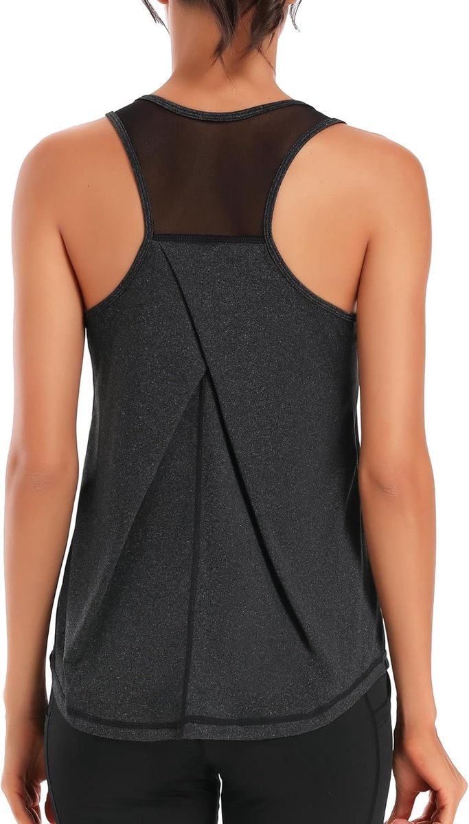 Sport Tanktop Mouwloze Lichte Fitness Top Yoga Tops
