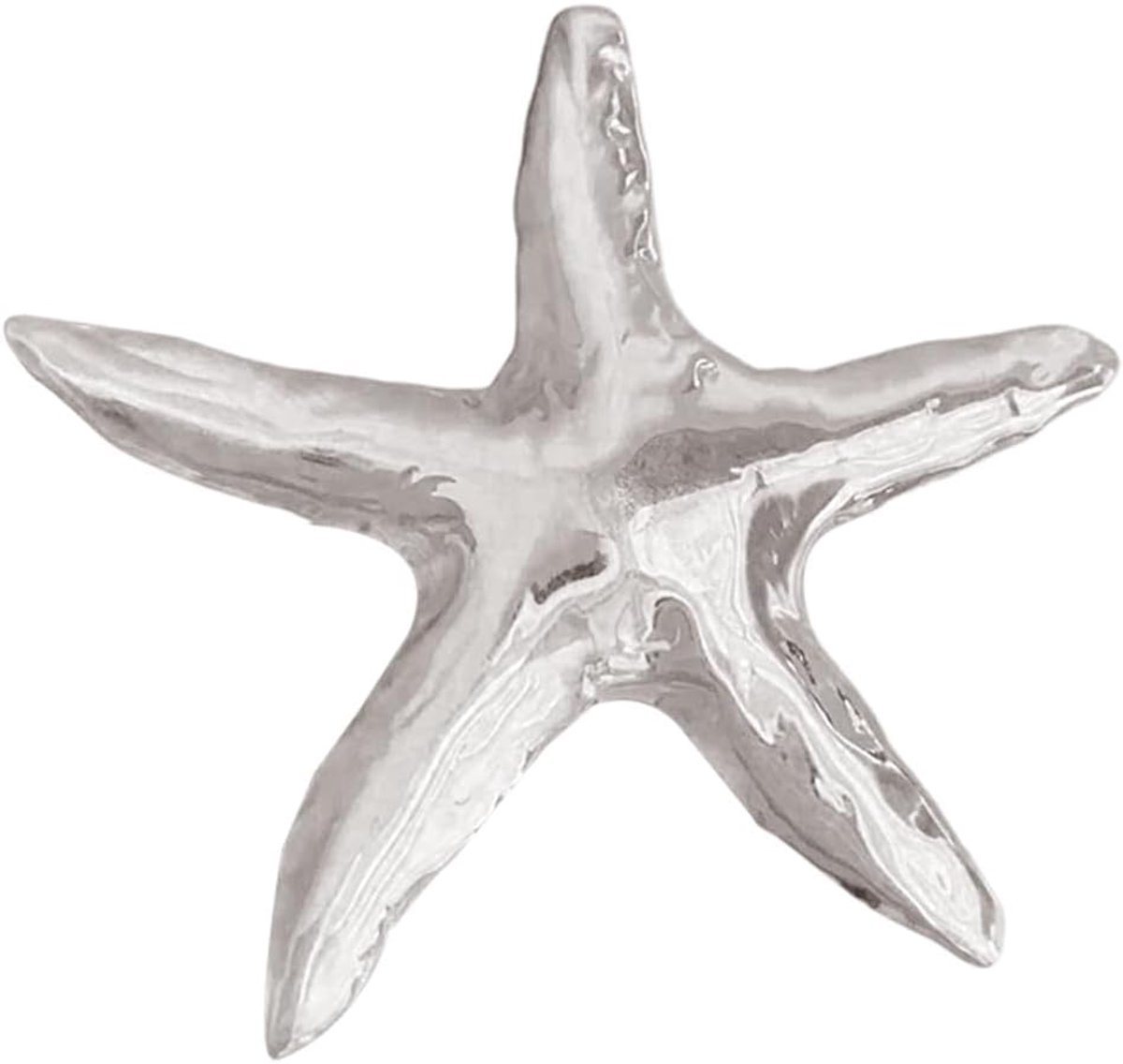 Oceaan Zeester Broche Pin voor Vrouwen Zee Ster Broches Reversspeldjes Zilverachtig Geplateerd Roestvrij Staal Mode Charm Broches voor Jurk Pak Kleding Accessoires Verjaardag Beachy Party