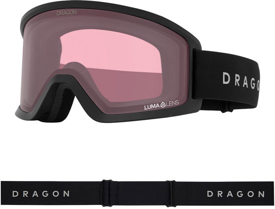 Dragon Alliance DX3 PLUS OTG Skibril - PH Black/Photochromic Light Rose