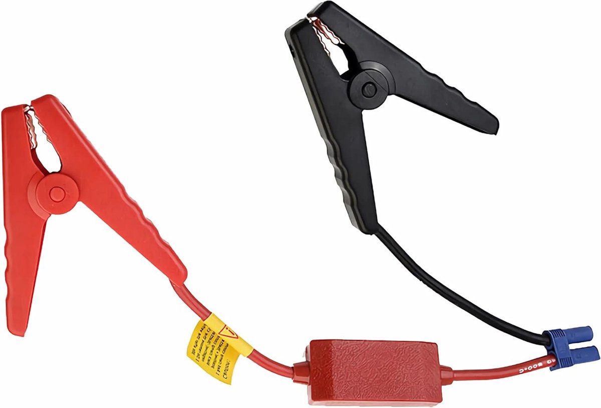 Autostartkabel - Boosterkabel - Accu Starten - EC5 Stekker - 600 A - Rood Zwart Blauw