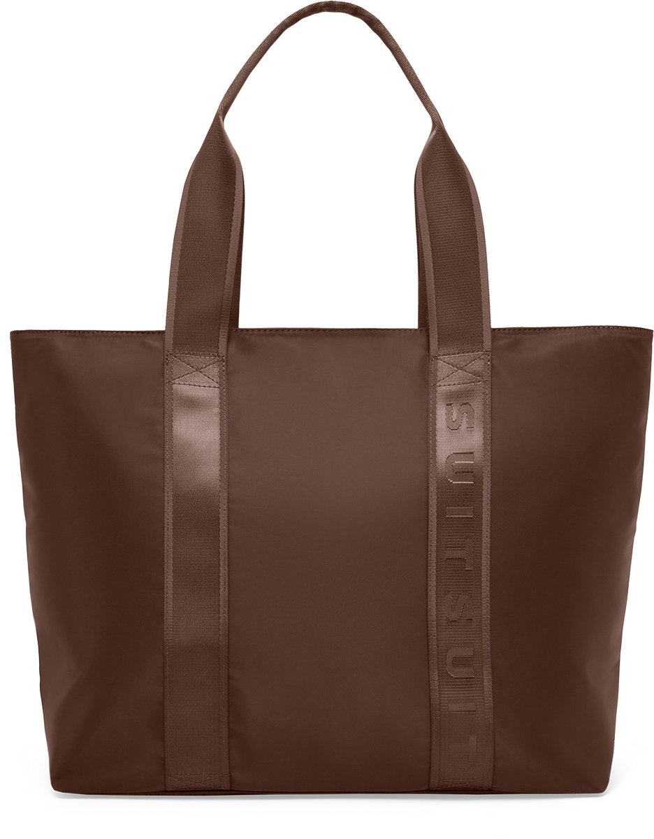 SUITSUIT Tas - Schoudertas dames - Tote bag - Shopper - Fab Seventies Cocoa Brown
