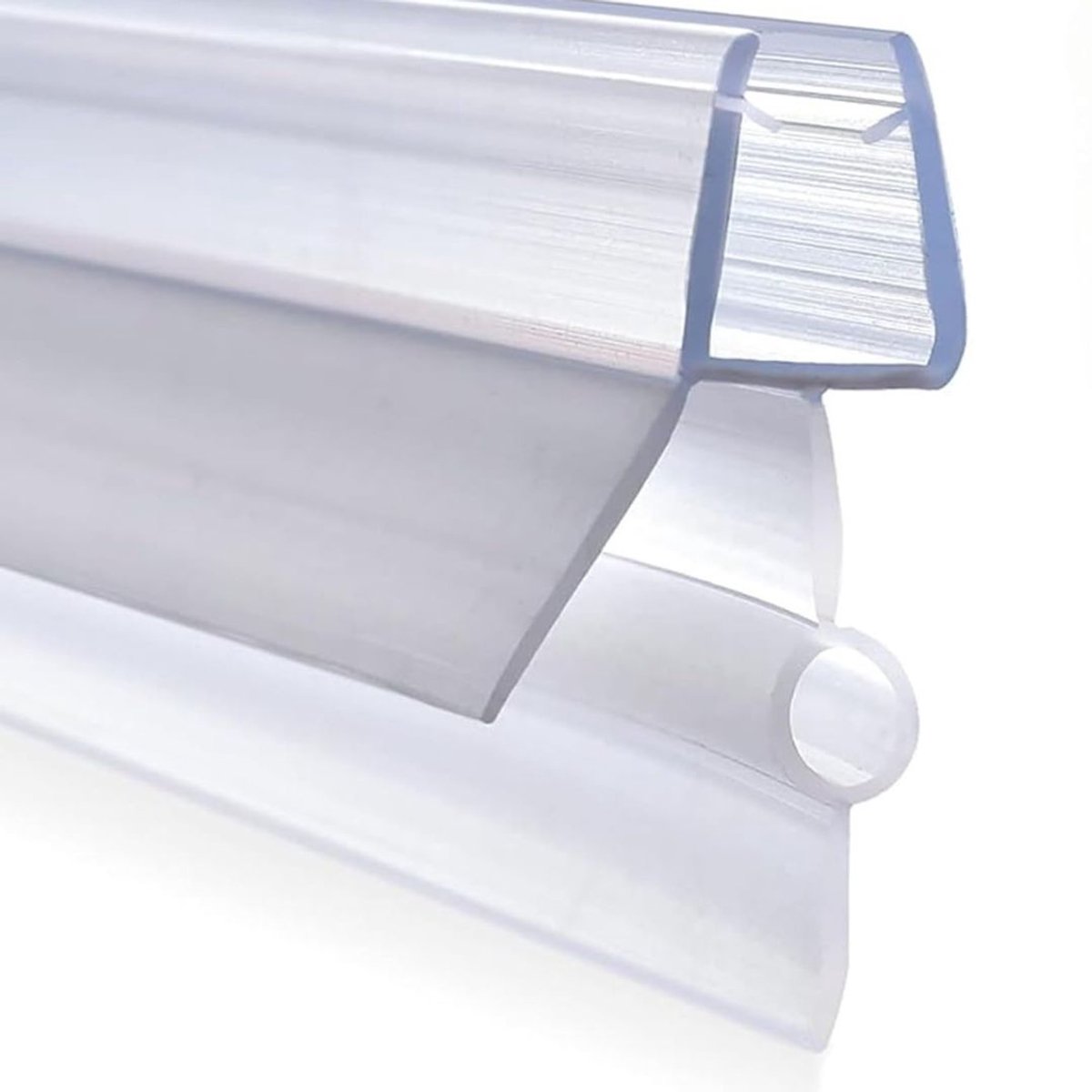 Zavio® Douchedeur Strip Onderzijde - Douchedeurafdichting - Lekstrip -Transparant