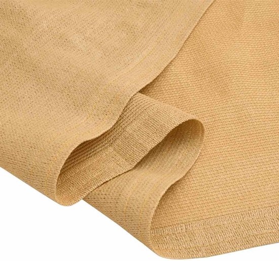 Tenttapijt HDPE - Camping vloerkleed - Kamperen Buiten - UV-bescherming Krasbestendig - 300x400 cm - Zand — afbeelding 5