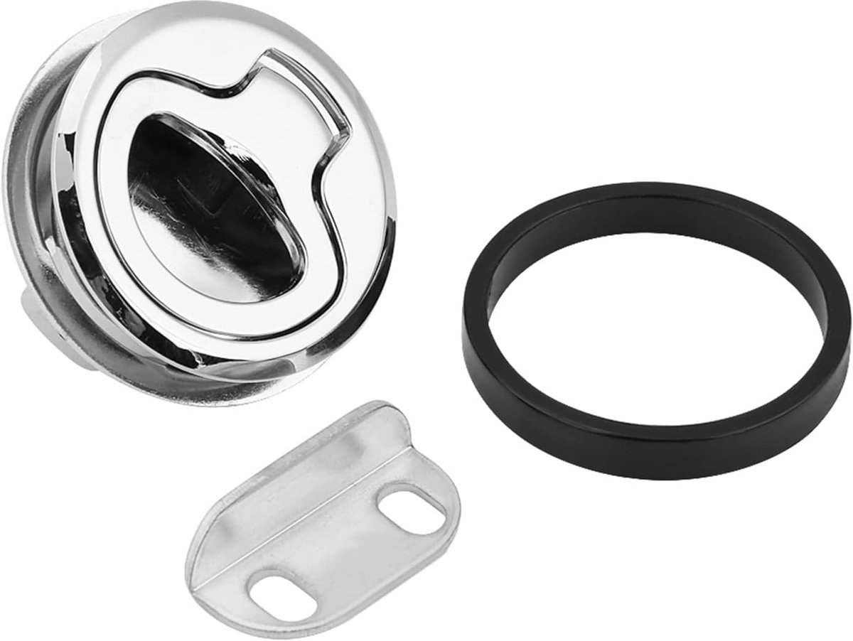 Pull Latch, Zinklegering Flush Pull Latch Slam Latch Deck Latch voor RV Marine Boot RV