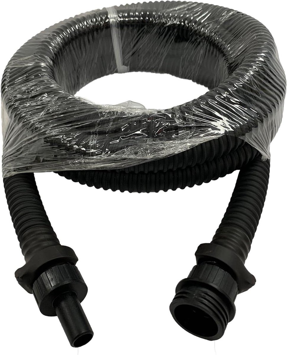 Spinera broek pompslang - Slangverbinder - Water Pompen - Universele Pasvorm - 3 meter - Zwart
