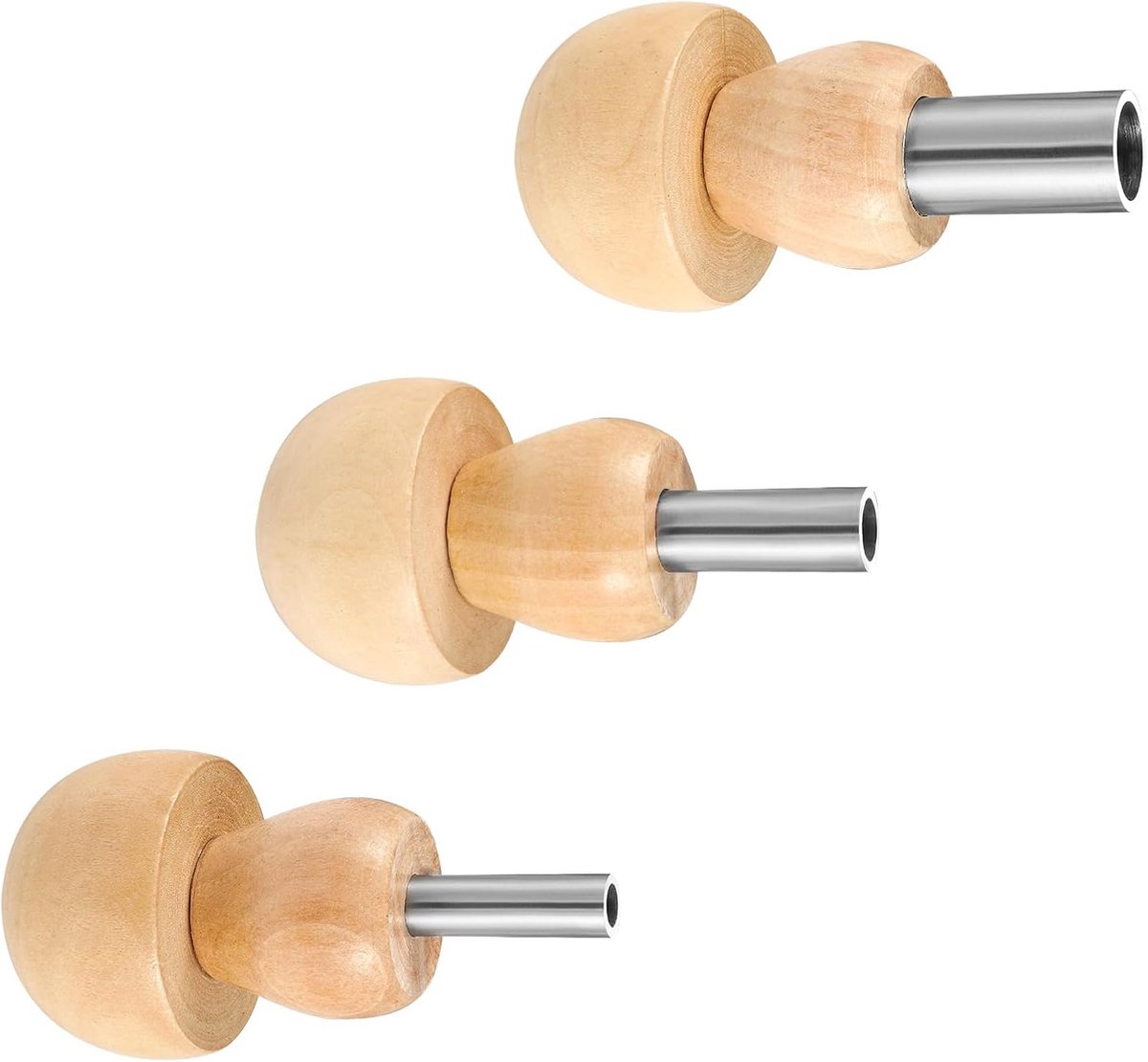 Ogen Gereedschap, 3 Maten Pop Maken Oog en Sluitringen Inbrenggereedschap Gehaakte Ogen Hulpgereedschap voor Amigurumi Gevulde Poppenogen Installeren Knutselbenodigdheden