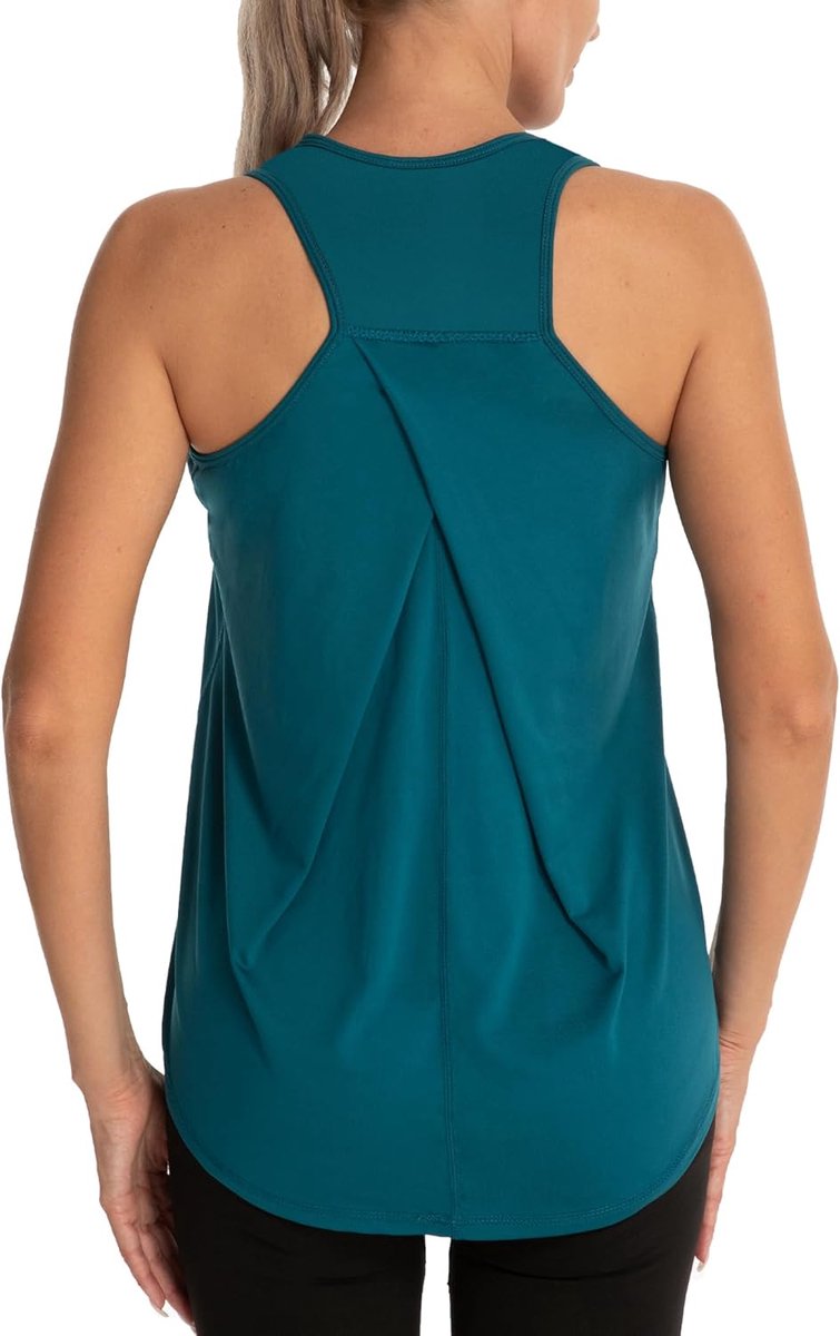 Tops voor vrouwen mouwloze yoga fitness shirts Racerback sporttop voor vrouwen