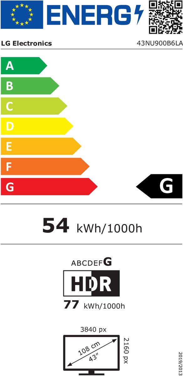 LG 43NU900B6LAAEU