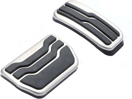 Pedaal Covers - Rem Gaspedaal - Autostijl Verbeteren - Antislip Ontwerp - 1 Stuks - Zilver — afbeelding 2