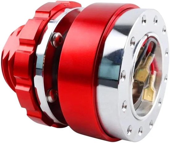 Stuurwiel Quick Release - Snelsluiting Adapter - Racen Stuurwiel - Universele Pasvorm - 1x1x1 cm - Zwart — afbeelding 5