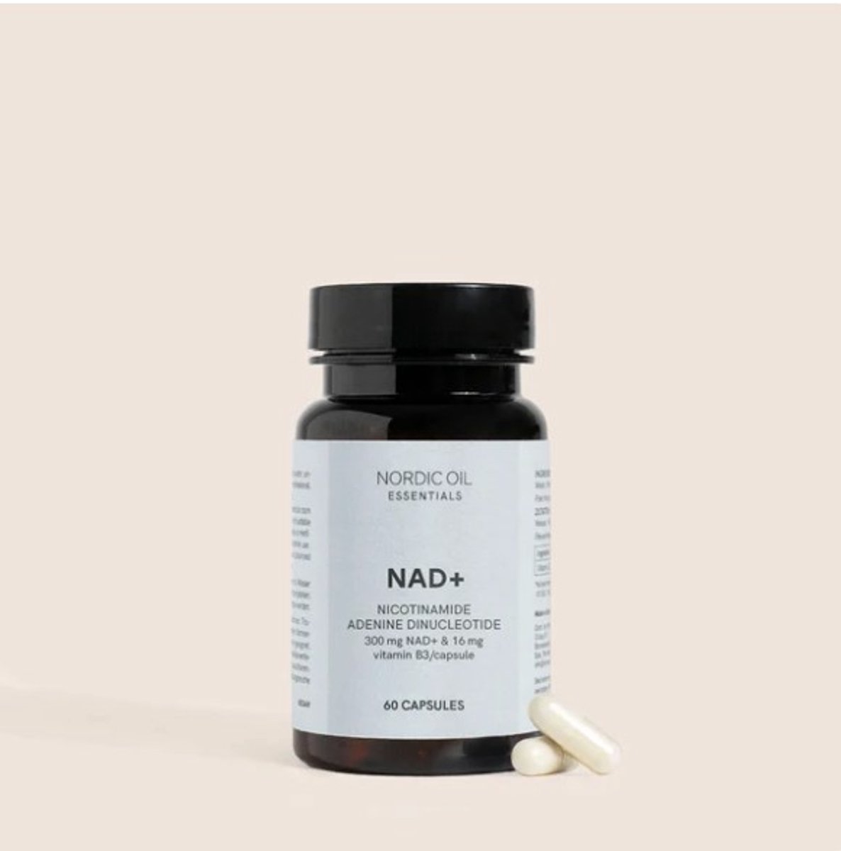 Nordic Oil - NAD+ - 120 Capsules - ter ondersteuning van vitaliteit en gezond ouder worden