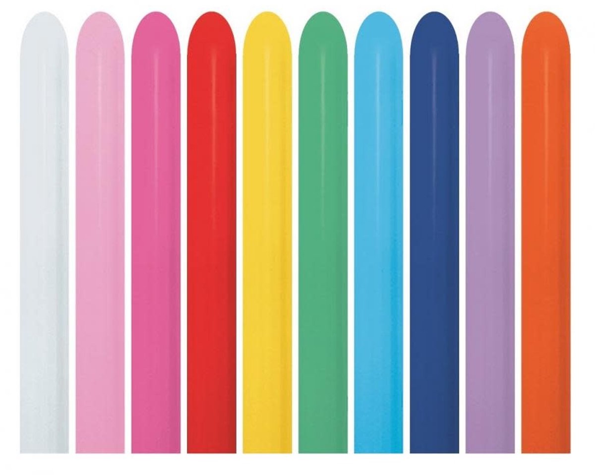 Modeleer ballonnen| plooi ballonnen |  260S assortiment — afbeelding 4