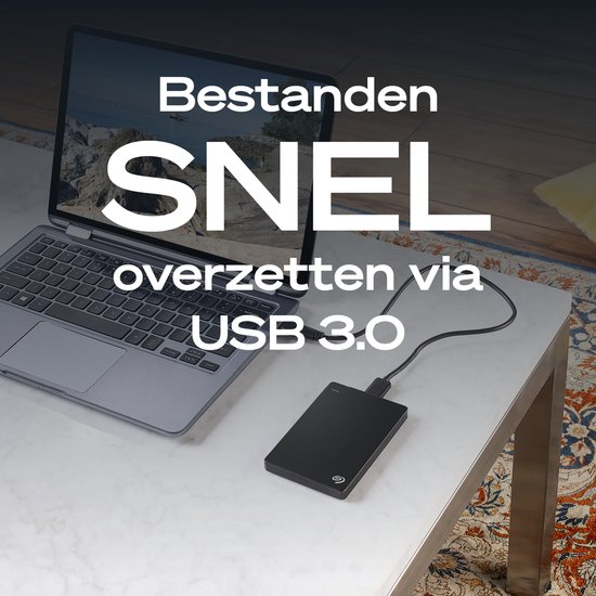 Seagate Expansion Portable USB 3.0 - Externe Harde Schijf - 1 TB - Zwart