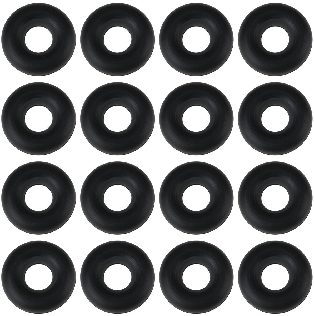 Dailygoods- Siliconen O-ringen 200 stuks - Binnendiameter 3 mm - Buitendiameter 8 mm - Dikte 2,5 mm - Perfecte pasvorm voor M3/M4 schroeven - Duurzaam materiaal - Afdichtringen