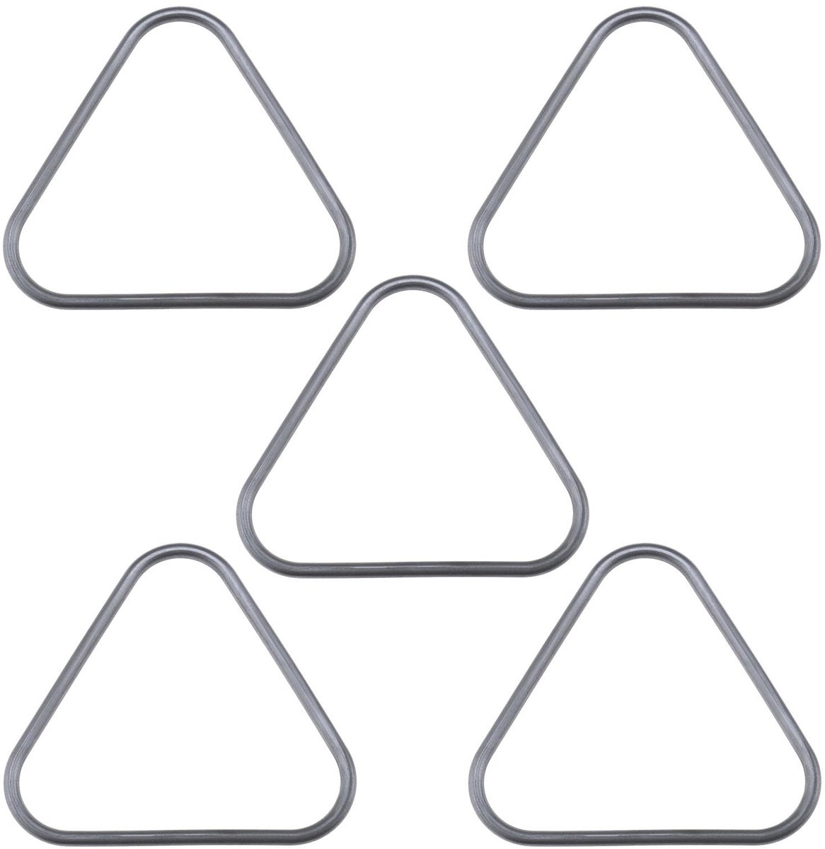 Dailygoods- Vormafdichting 5 Stuks - Driehoek Afdichting - Rubber - Compatibel met Karcher K2/K3/K4/K5 - MPN 90814220 - Dikte 2 mm - Afdichtring