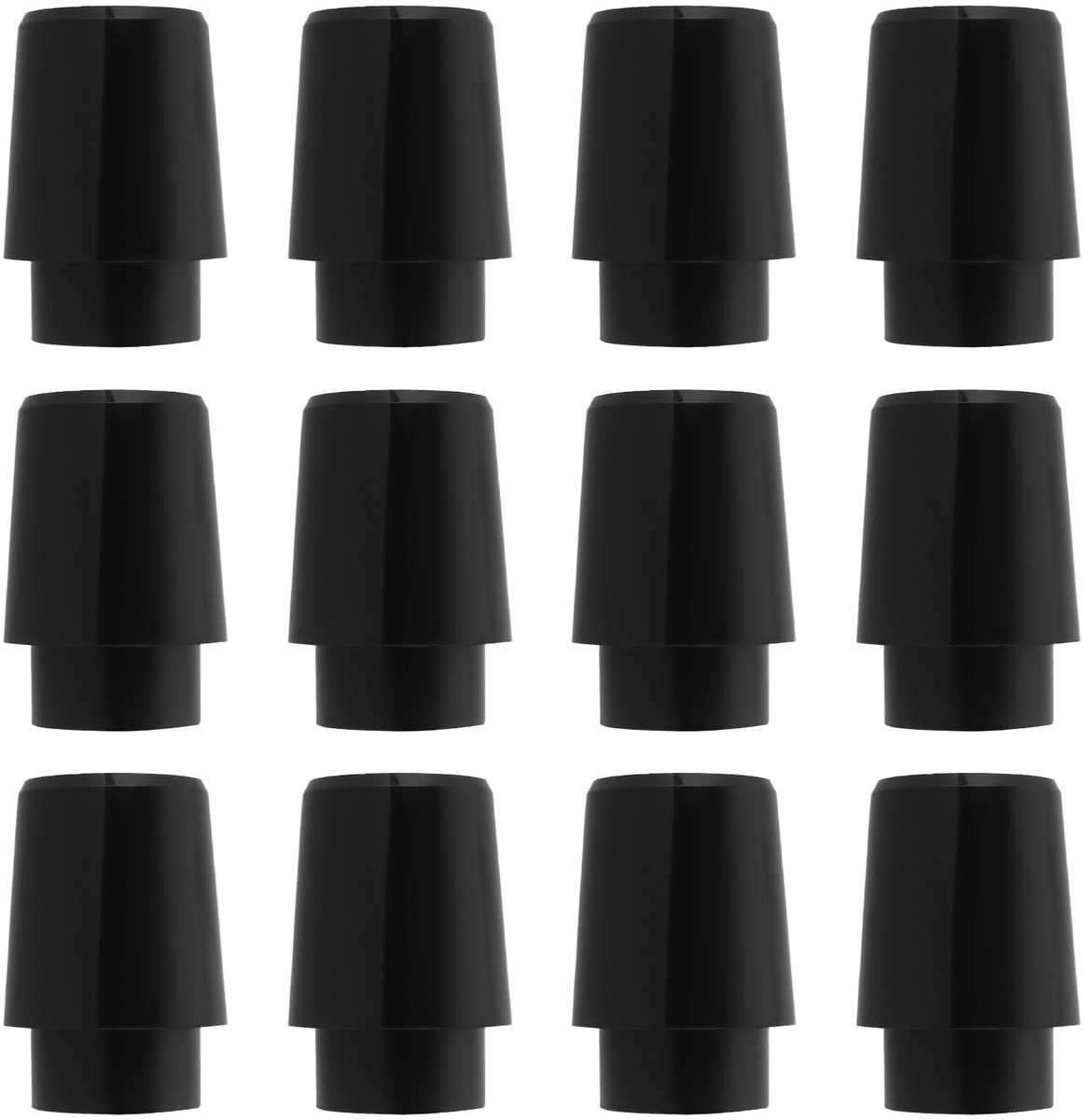 Dailygoods- Golf Ferrules 12 Stuks - Rubber Sleeve - Compatibel met PXG 0211/0311 GEN2/GEN3/GEN4/GEN5 - 9,2 x 14/5 x 15 mm - Slijtvast - Antivibratie - Golfshaft