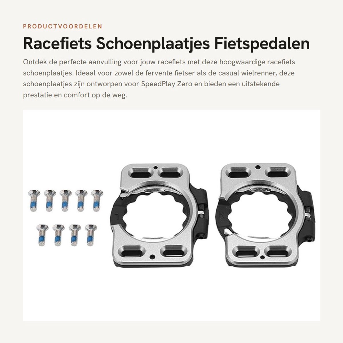 Dailygoods- Schoenplaatjes Hoogwaardige Aluminium - Schoenplaatjes SPD - Schoenplaatjes Geel - Antislip - Lichtgewicht - Eenvoudig te Installeren - Fietsschoenen