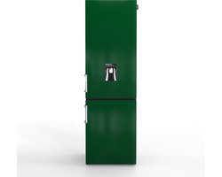 Nunki Large H2O – Koel-vriescombinatie – Waterdispenser – E-klasse – 268 liter – Dark Green Gloss