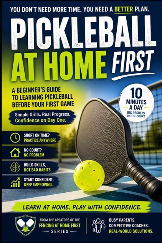 Home Sports- Pickleball at Home - cover
