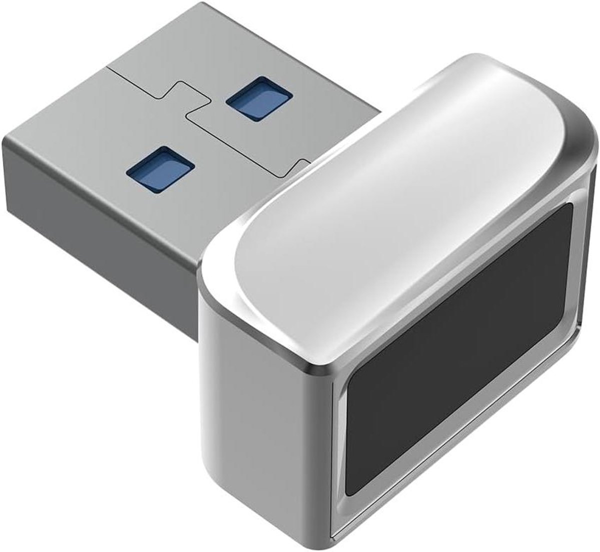 Vingerafdrukscanner - Biometrische Scanner - Veilig Ontgrendelen - Windows Hello Compatibel - USB Aansluiting - Zwart