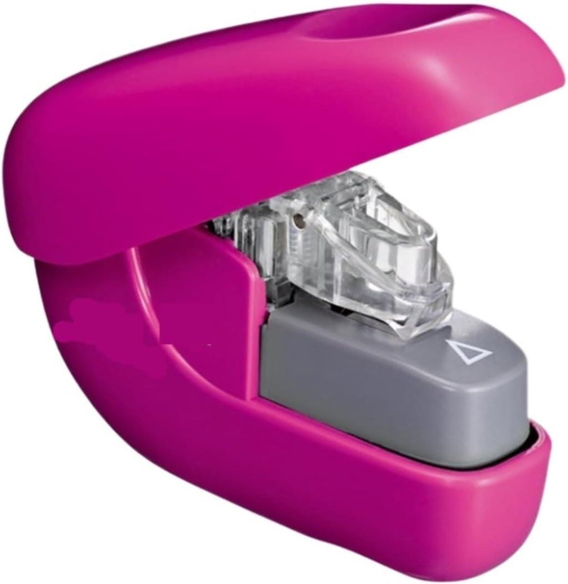 Nietloze Nietmachine - Bindmachine Decoratief - Documenten Binden - Pinloze Inbindtechnologie - 33x83x74mm - Roze