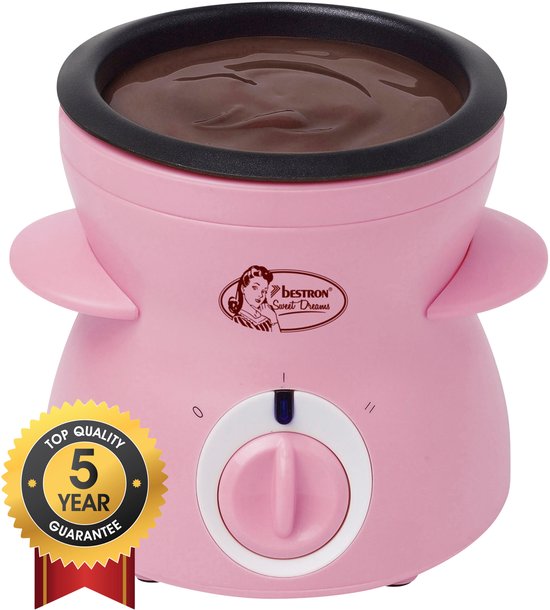 Bestron Chocolade-Fondueset voor 2 Personen