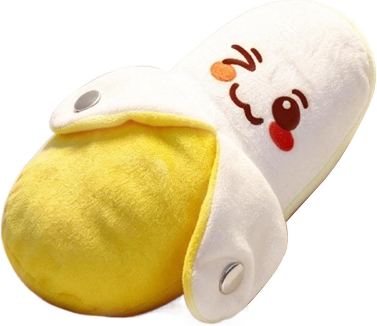 Muzikale Banaan Knuffel - Interactief Speelgoed - Baby Entertainment - Aanraakgevoelig Geluid - 21 cm - Geel