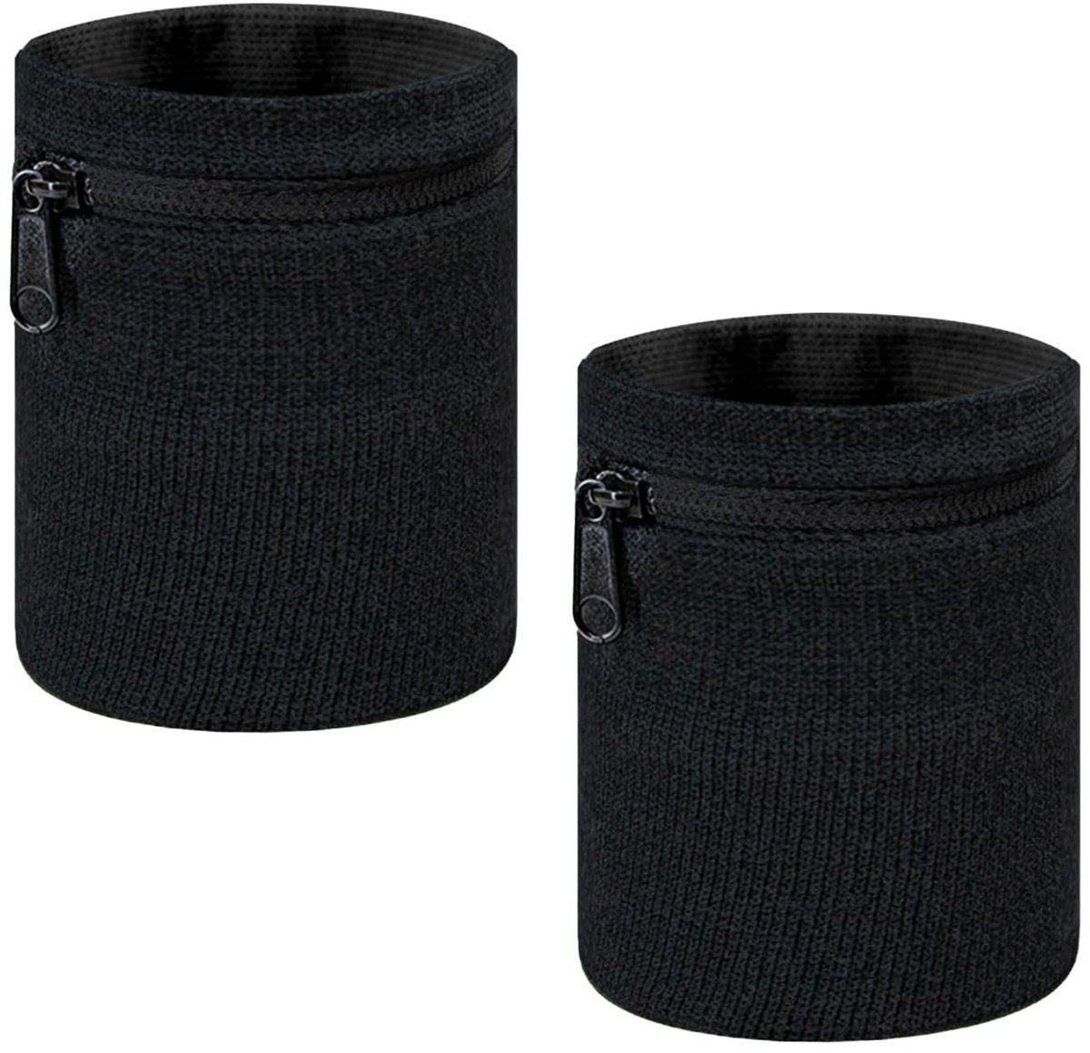 Dailygoods- Polstas met ritssluiting - Draagbare nylon polsportemonnee - Uniseks polsband - Voor joggen/wandelen/fietsen - Compact ontwerp - Veilig voor waardevolle spullen - Sporttas
