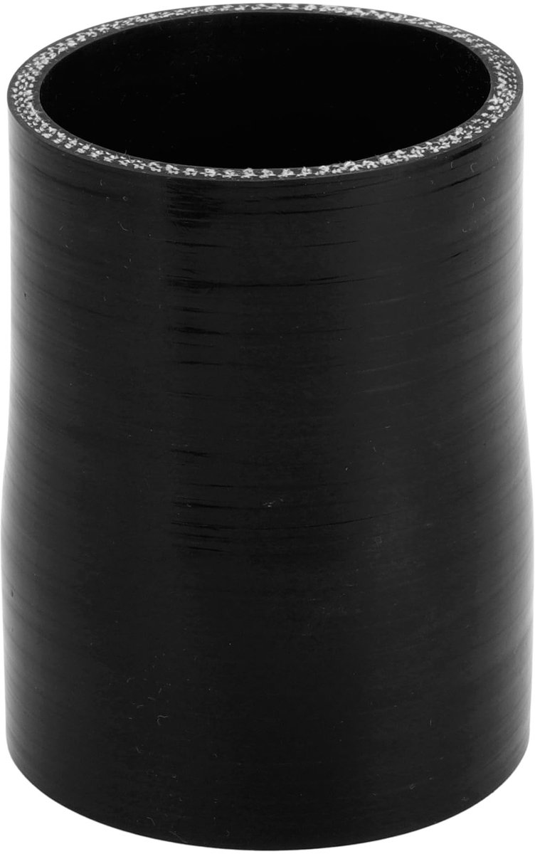 Dailygoods- Silicone Slang 4-Laags - Binnendiameter 63mm/70mm - Lengte 100mm - Dikte 5mm - Zwart - Bestand tegen hoge temperaturen - Koelslang