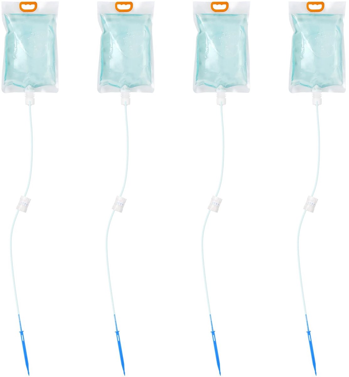 Dailygoods- Druppelirrigatie Automatisch - Irrigatieset 4 x 3,5 l - Verstelbaar - Duurzaam - Waterbesparend - Eenvoudig te bedienen - Bewateringssysteem