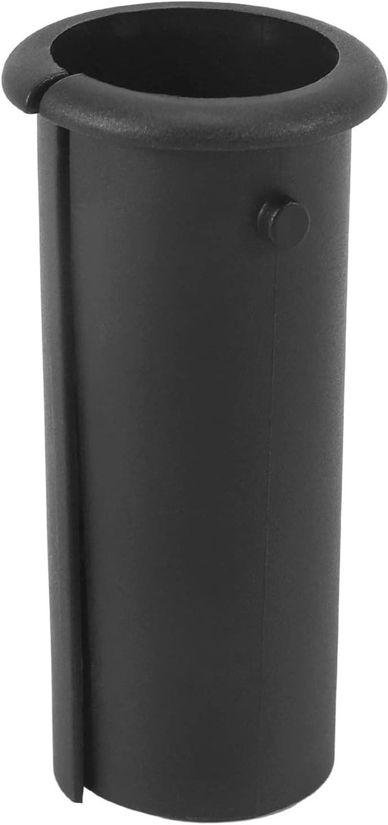 Zadelpen Adapter - Zadelsteun Reducer - Fiets Zadel Verstellen - Zelfcentrerend Ontwerp - 34.9mm naar 31.8mm - Zwart