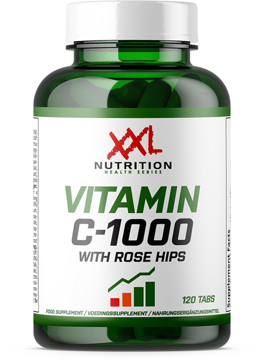 XXL Nutrition - Vitamine C 1000 mg - 120 Tabletten
