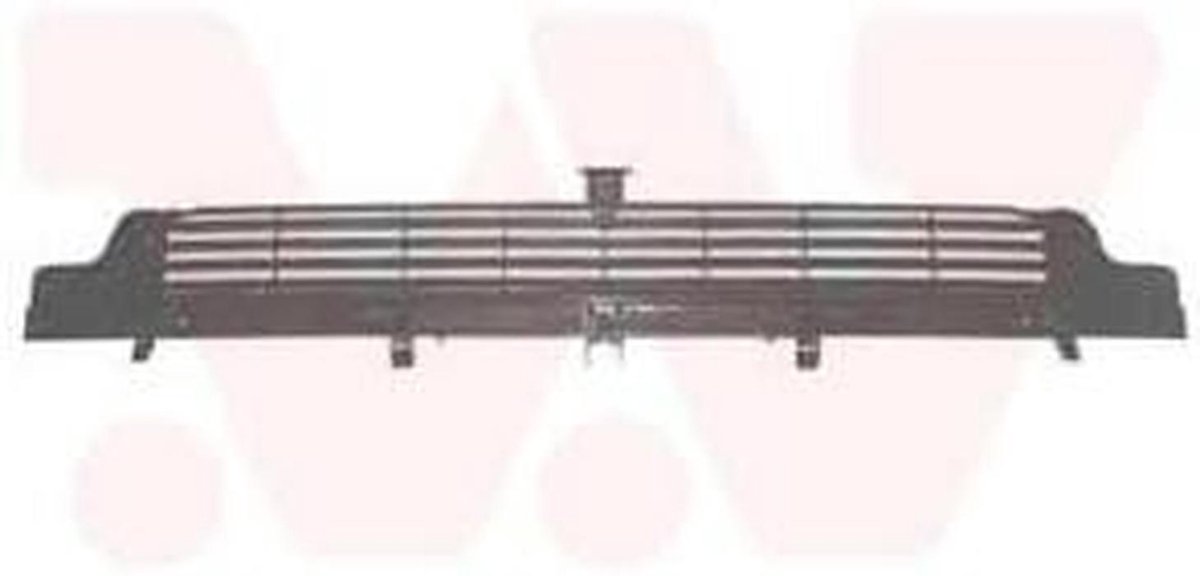 Radiatorrooster - Grille Afdekking - Auto Onderhoud - Type III Uitrustingsvariant - 105 x 3 x 15 cm - Grijs