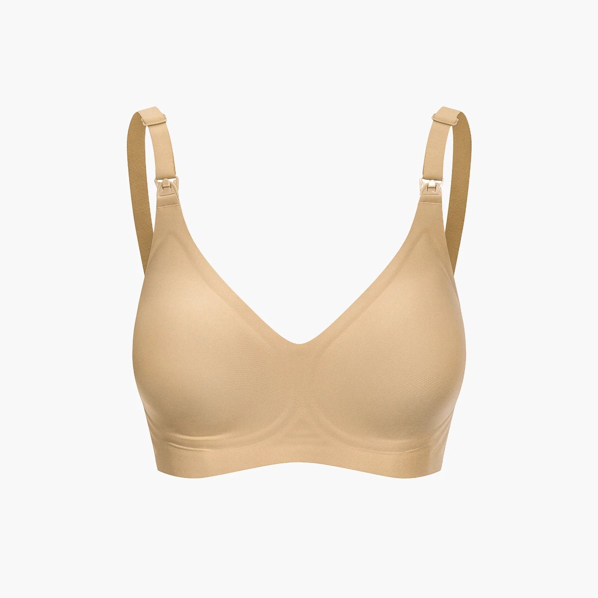 cfab - Comfortabele voedingsbeha zonder beugel - Beige - L
