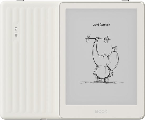 BOOX Go 6 (Gen II) - 6'' e-Reader – Schelp - 300 PPI ePape ... - cover