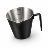 My Green Deal - RVS espresso schenkkan 100ml zwart