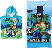 Minecraft strandset; poncho en strandlaken