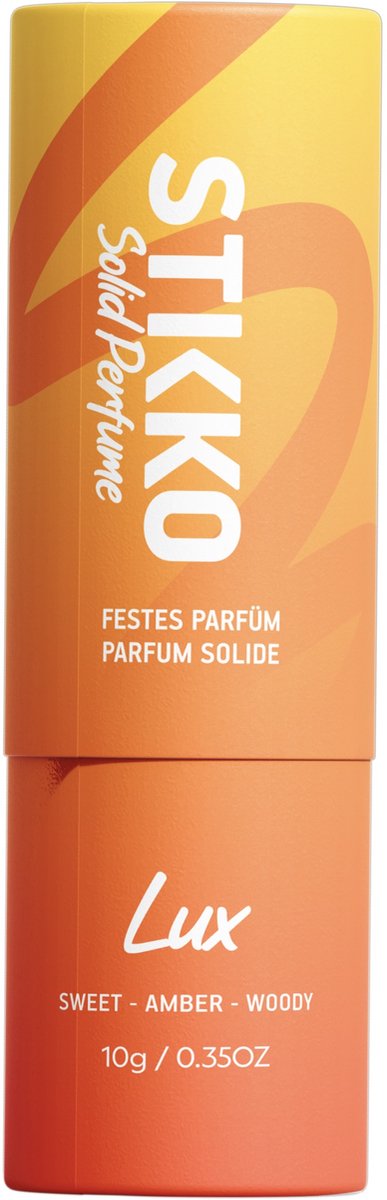 STIKKO Lux - Solid Perfume Unisex | Parfum Stick | Reisparfum | Langdurige Geur | Handbagage Proof | Vegan | 10 g