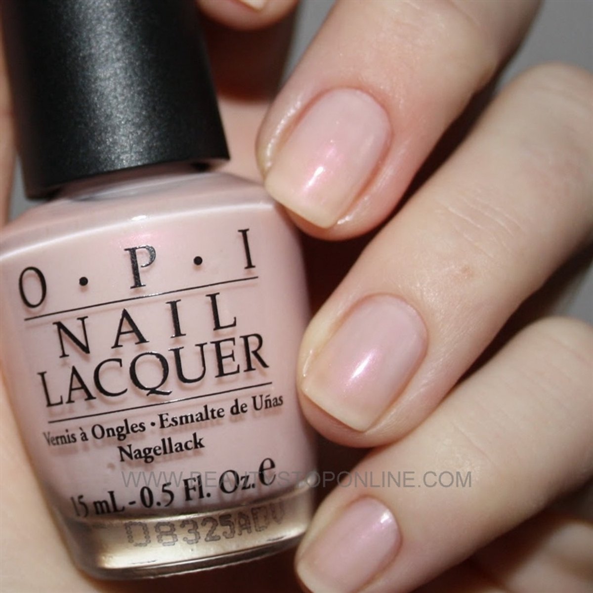 o.p.i. nail laquer, makes men blush