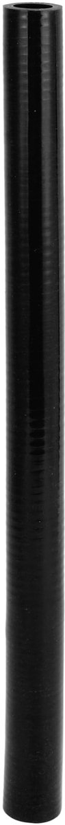 Dailygoods- Koelvloeistofslang 500 mm - Siliconen - Binnendiameter 20 mm - Temperatuurbestendig tot 300 °C - Meerlaags geweven stof - Zwart - Siliconenslang