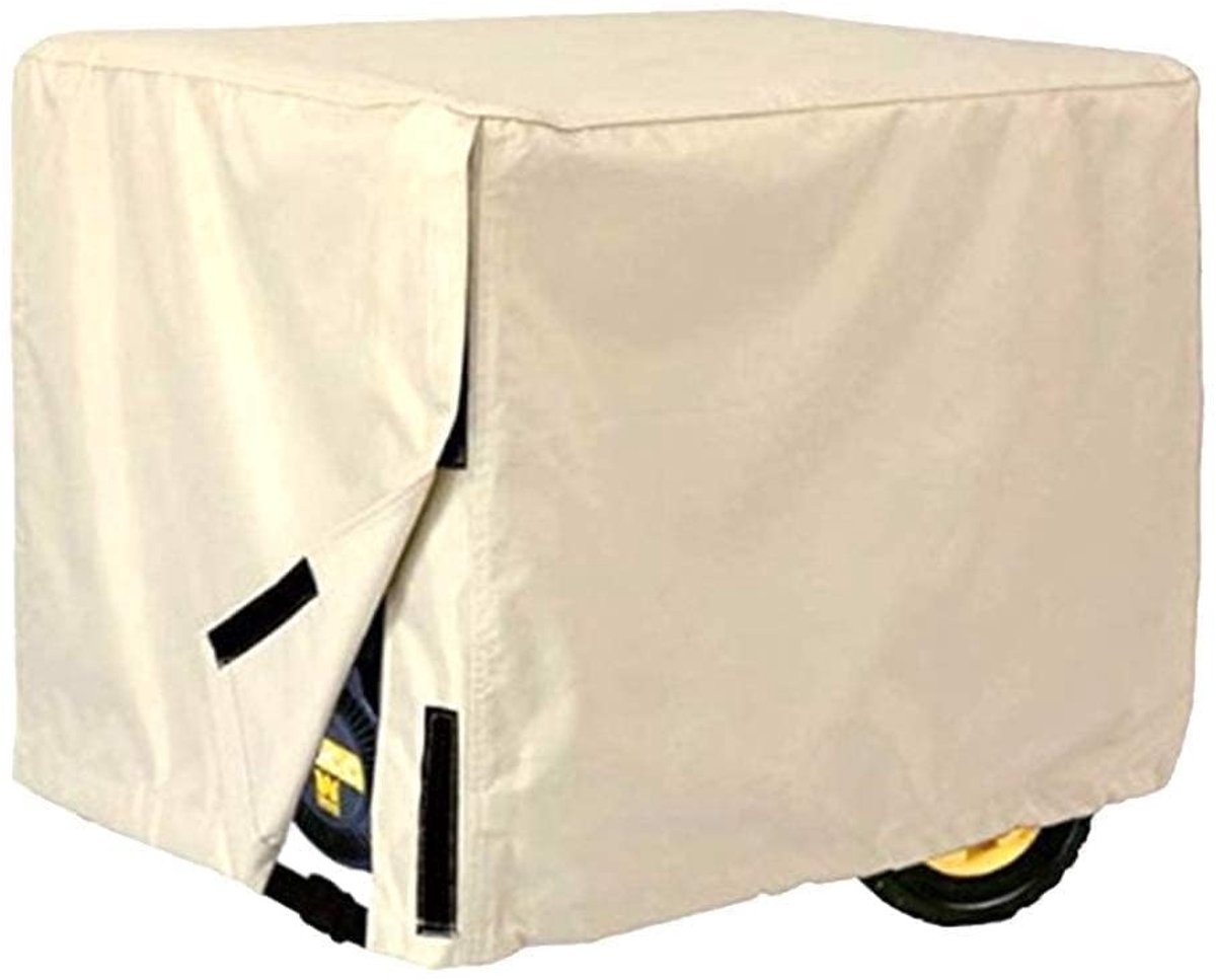 Dailygoods- Generatorhoes Dikkere Bescherming - Universele Generatorhoes - Waterdichte Generatorafdekking - 210D Polyester - 89 x 66 x 71 cm - Inclusief Opbergtas - Generatorcover