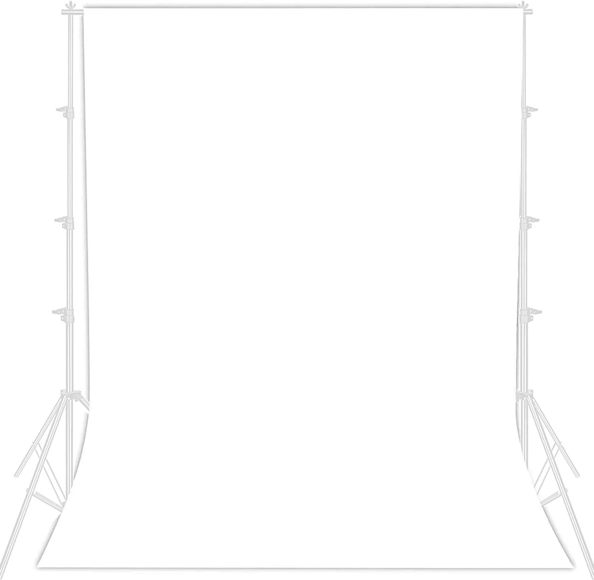 Dailygoods- Fotowand 3 x 3 m - Lichtabsorberende Achtergrond - Canvas Achtergrond - Achtergrondsysteem - Achtergrond Fotografie - Ideaal voor Business