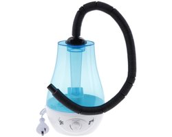 3L Reptiel Terrarium Tank Luchtbevochtiger Mistgenerator Fogger Vaporizer Blauw