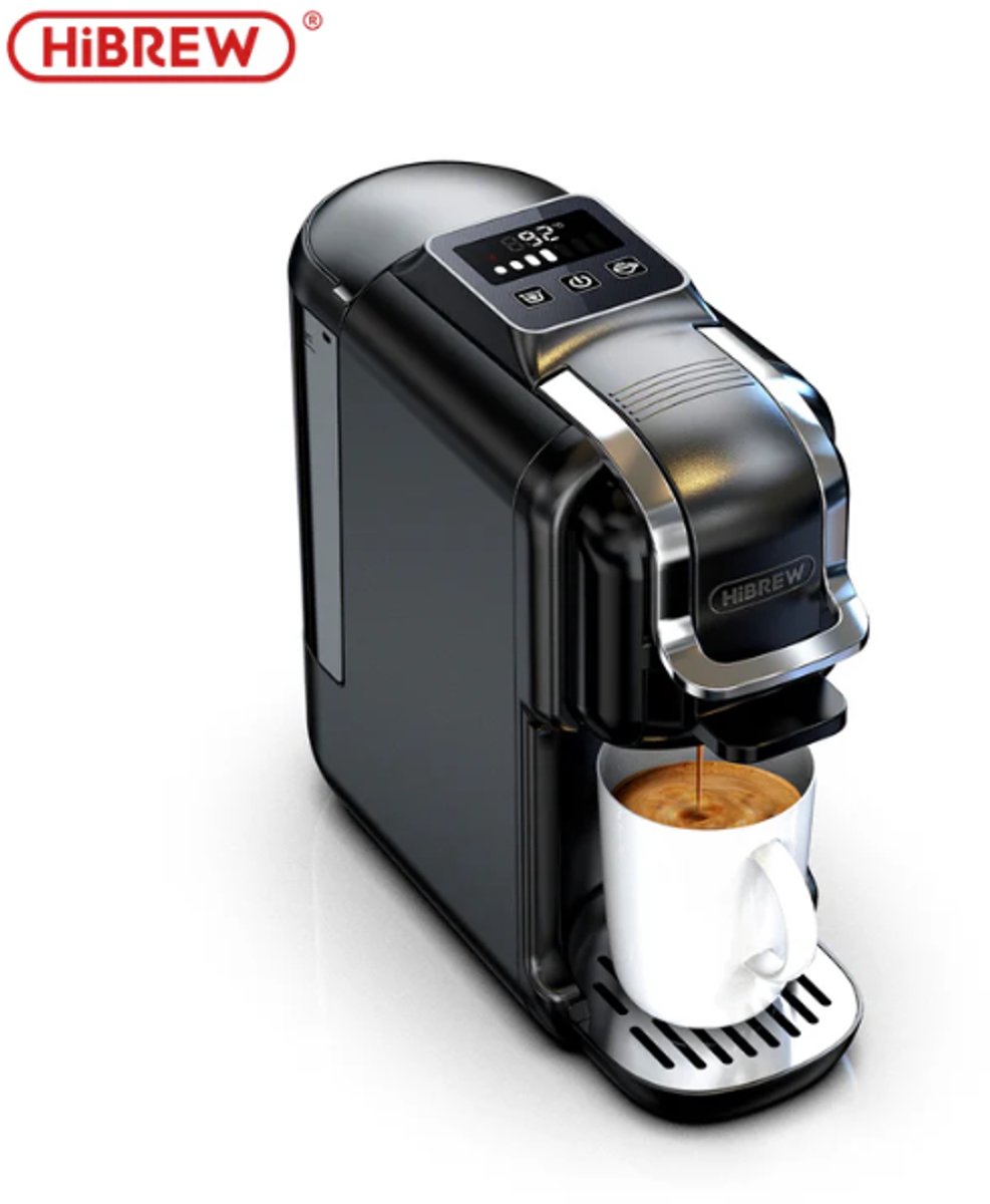 HiBREW Koffiemachine - Smart Touch - 7 Kopgroottes - Warm en Koud - Temperatuurregeling
