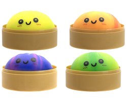 1 Squeezy Fidget Dumpling tie dye colors