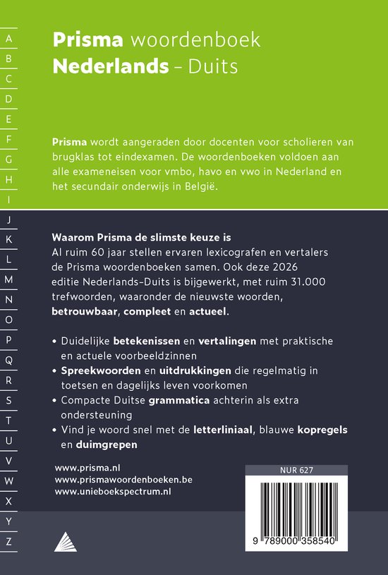 Prisma woordenboek Nederlands-Duits