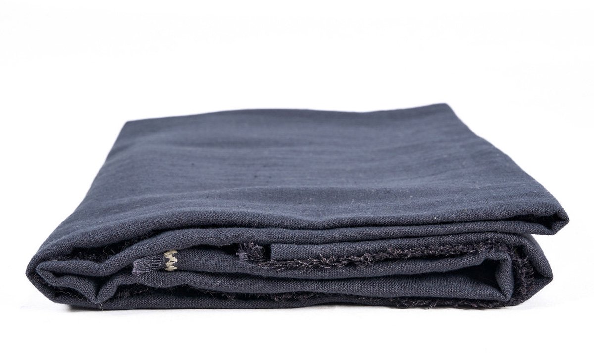 The Tuscany Tablecloth - Black Natural - 150x300
