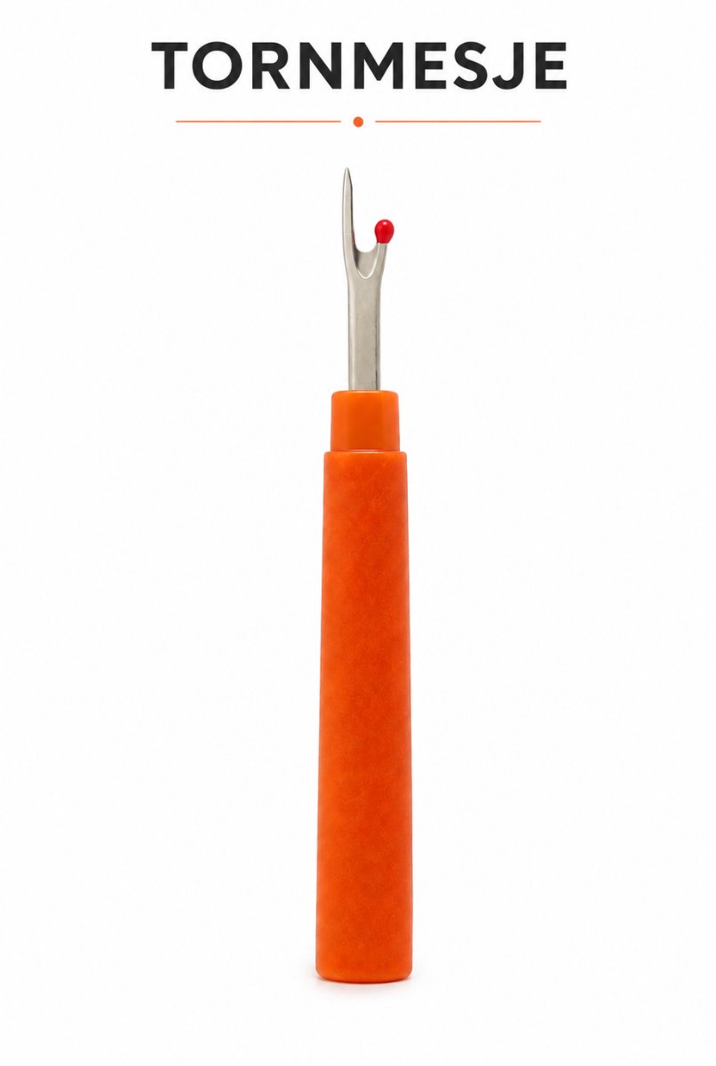 Chipa - Tornmesje – Tornmes voor Naaien – Tornmesje met Beschermkap – Tornmes voor Naden, Knoopsgaten en Ritsen – Naaigereedschap - Naaiaccessoires - Naaibenodigheden